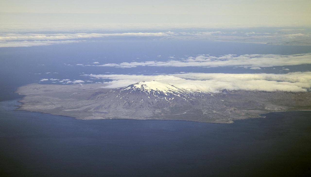 Snæfellsjökull glacier