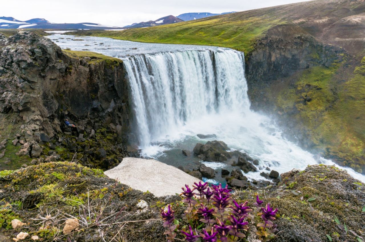 Ónefndi foss (The unnamed waterfall)
