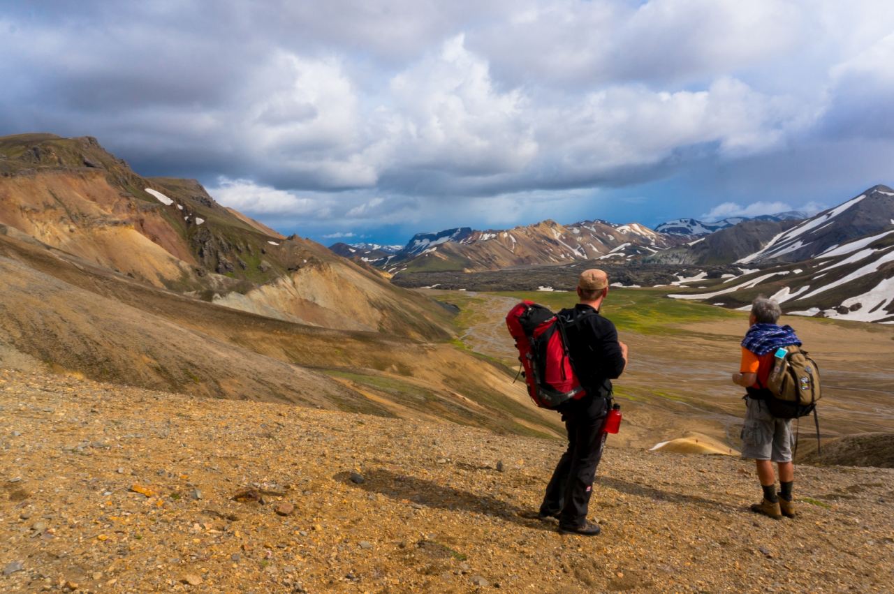 Looking over Landmannalaugar
