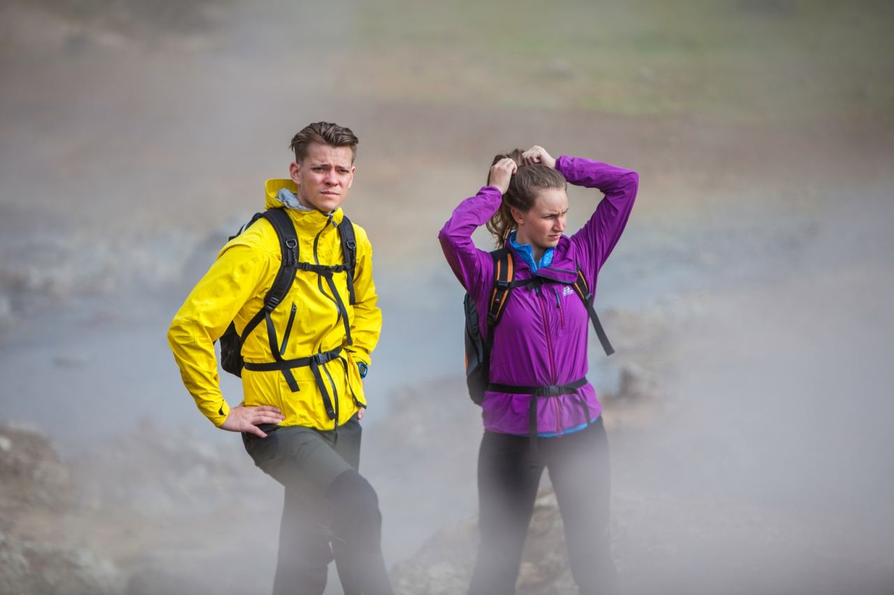 Reykjadalur hot spring valley