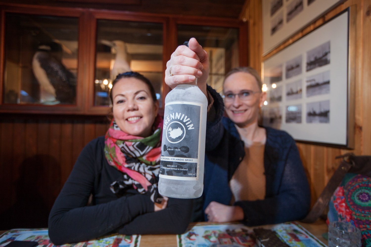 Brennivín is best ice cold