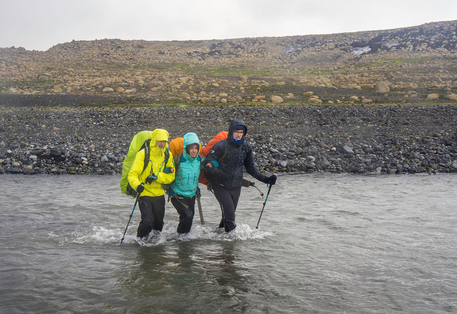 Crossing a river