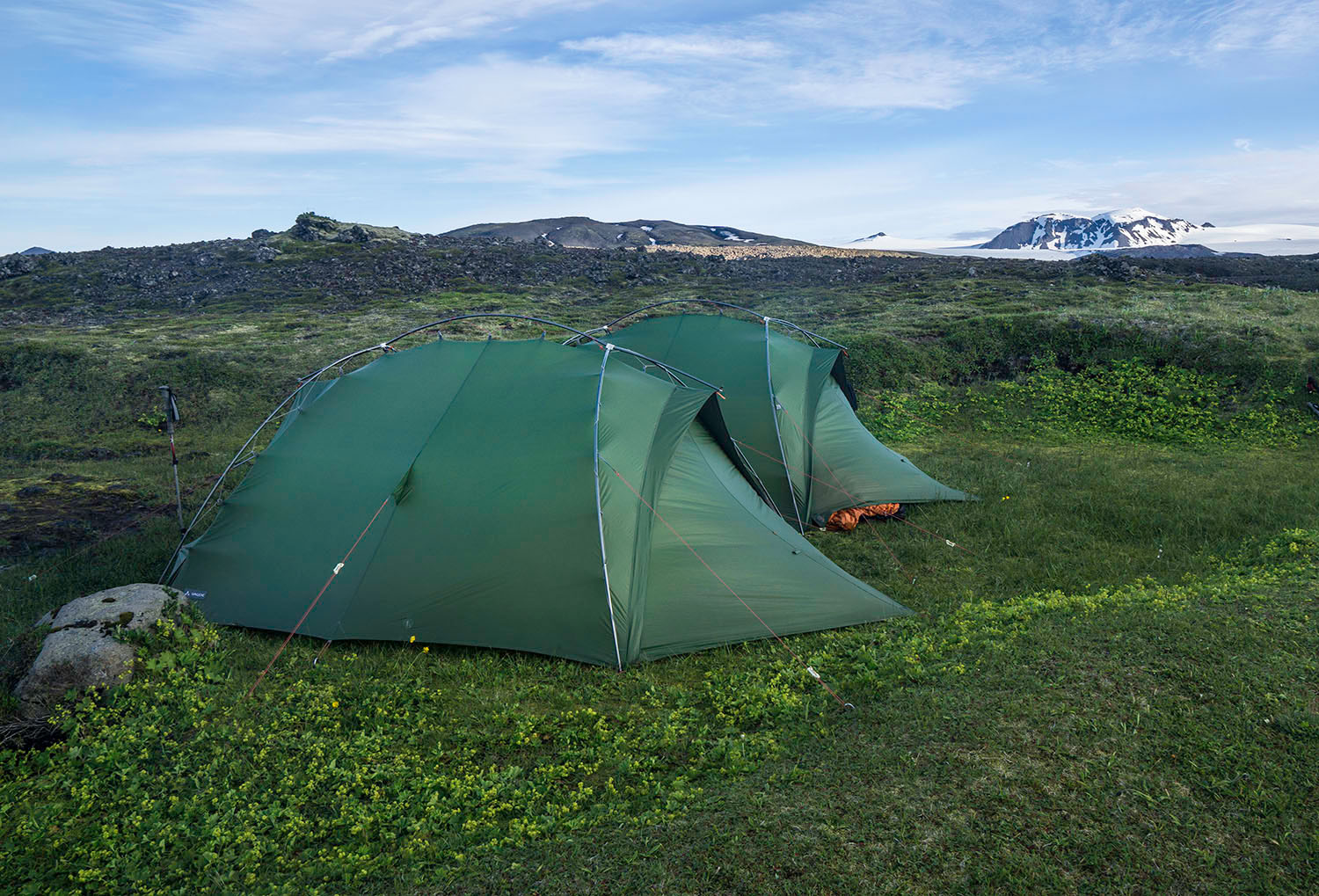 Campsite with a view