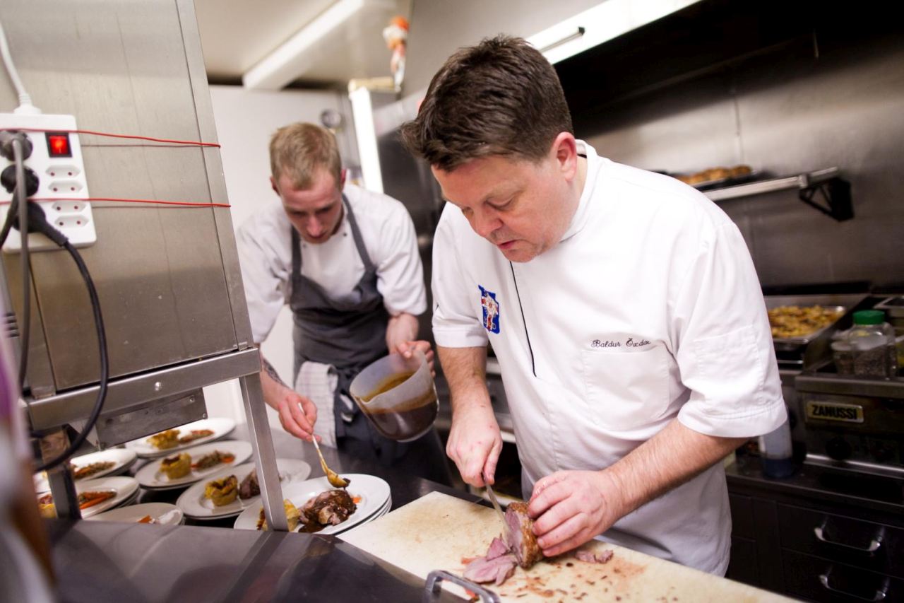 The chefs at Lindin restaurant