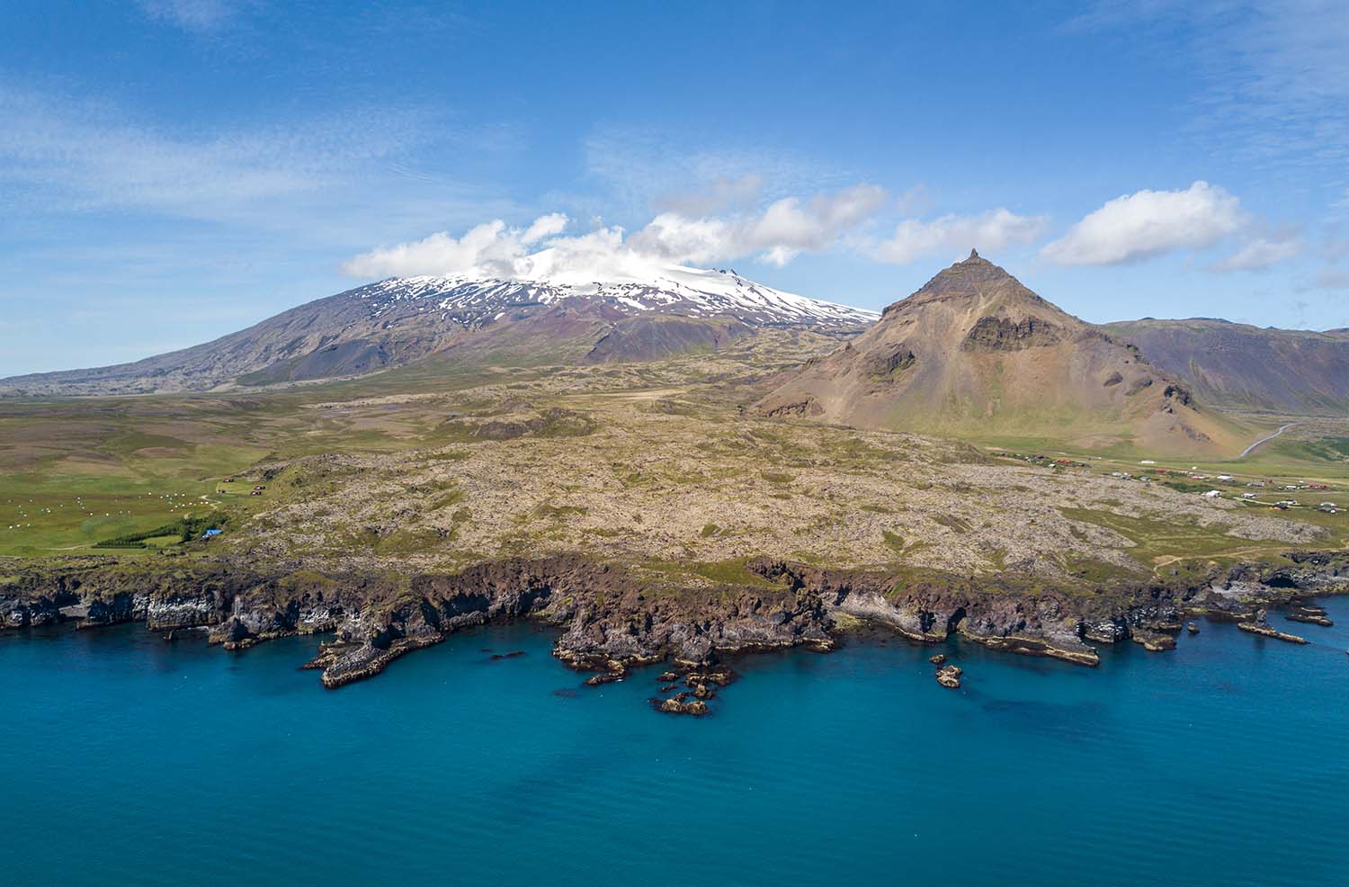 Snæfellsjökull glacier