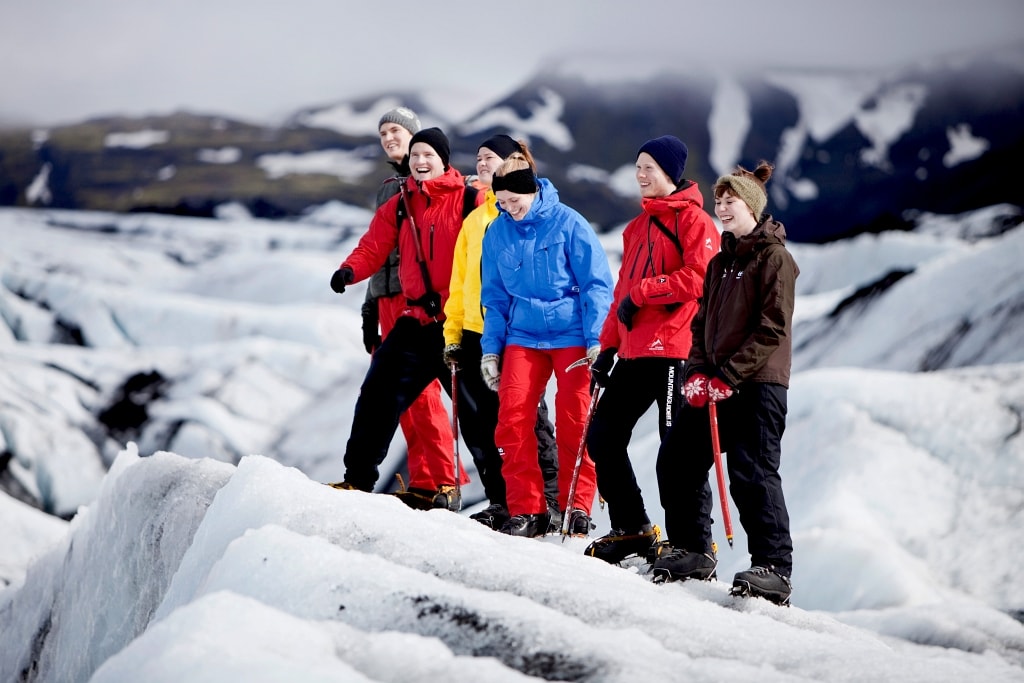 Good times on the glacier