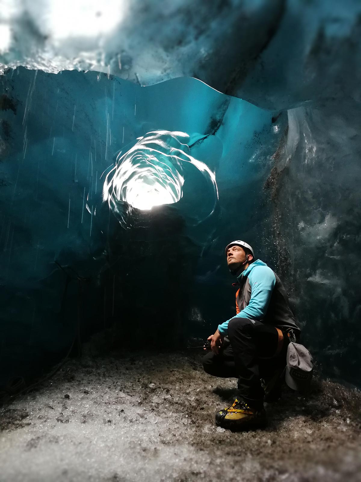 Inside the Ice Cave