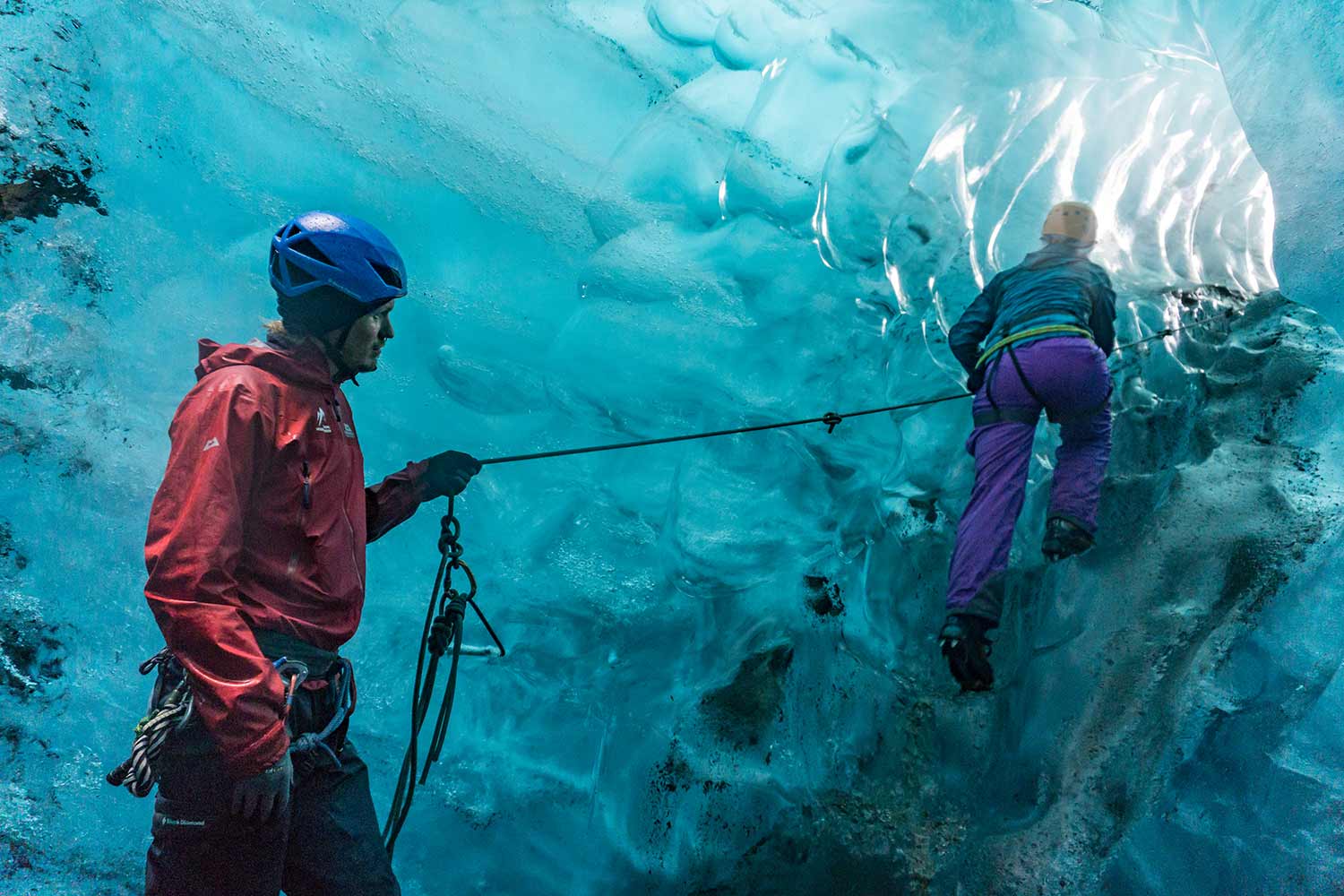 Going out of the Ice Cave