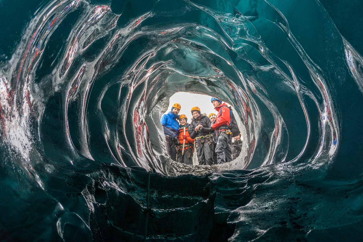 The mouth of the Ice Cave