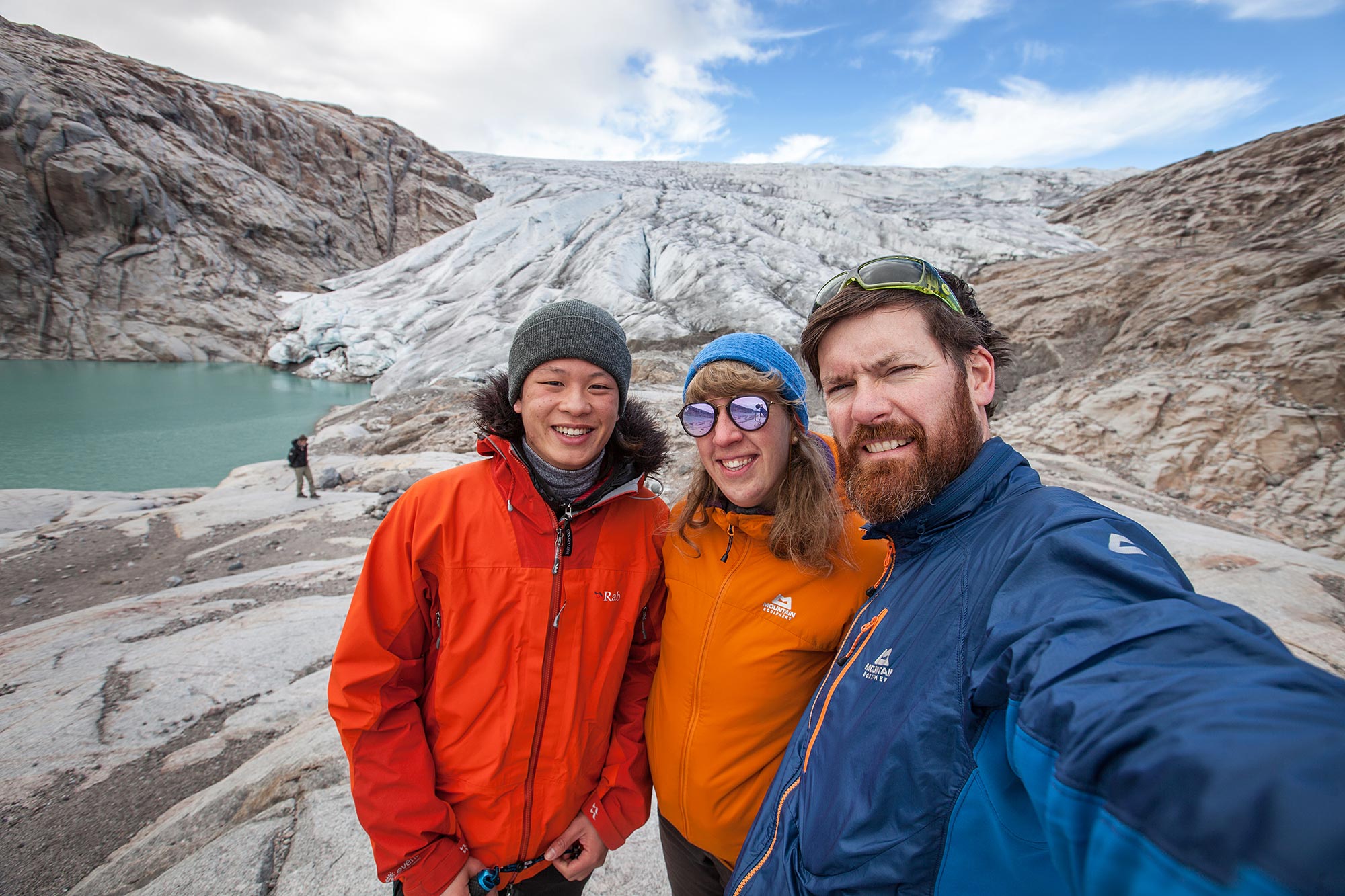 Glacier Selfie