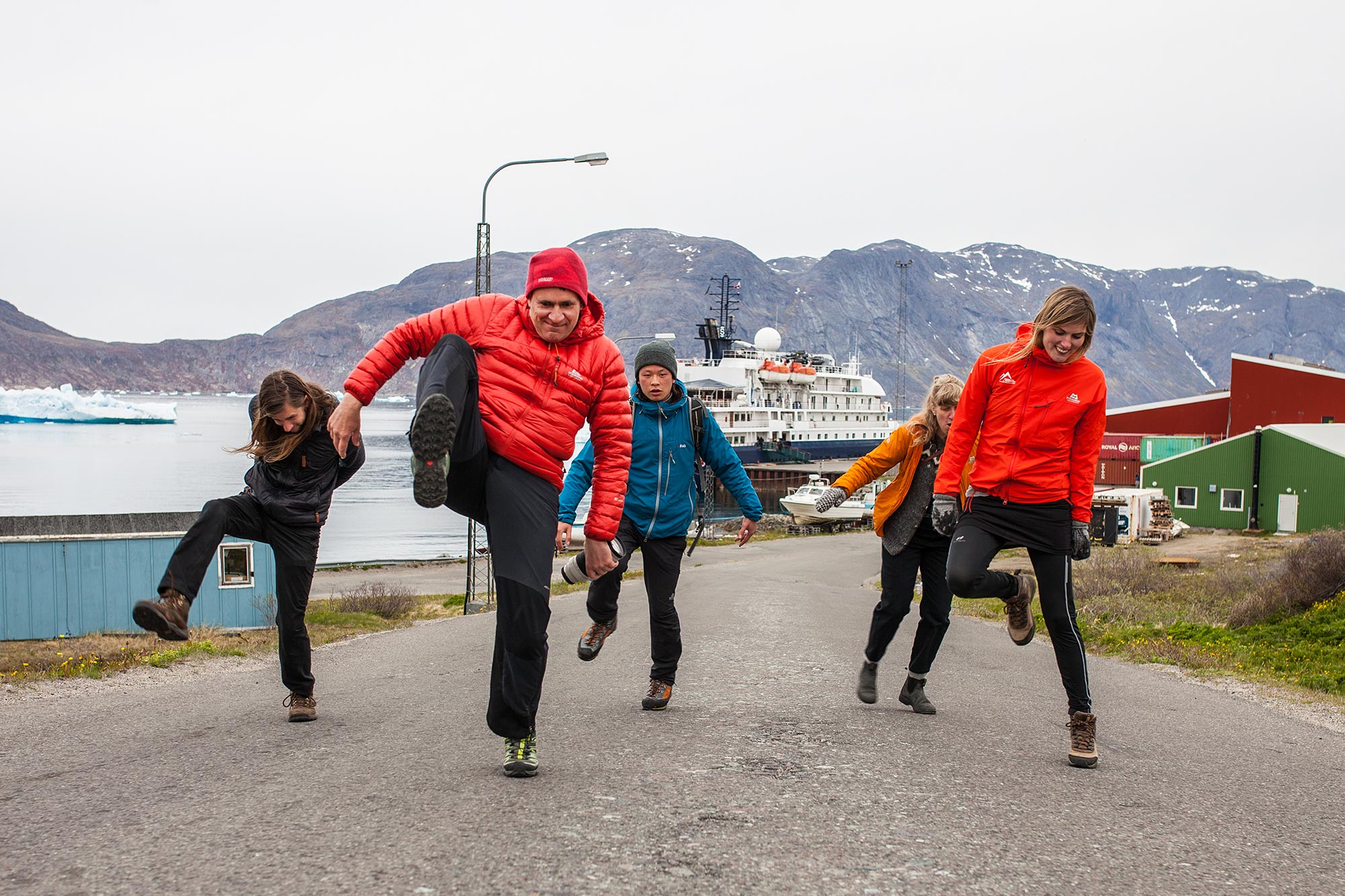 Fun in Greenland, Ministry of Silly Walks