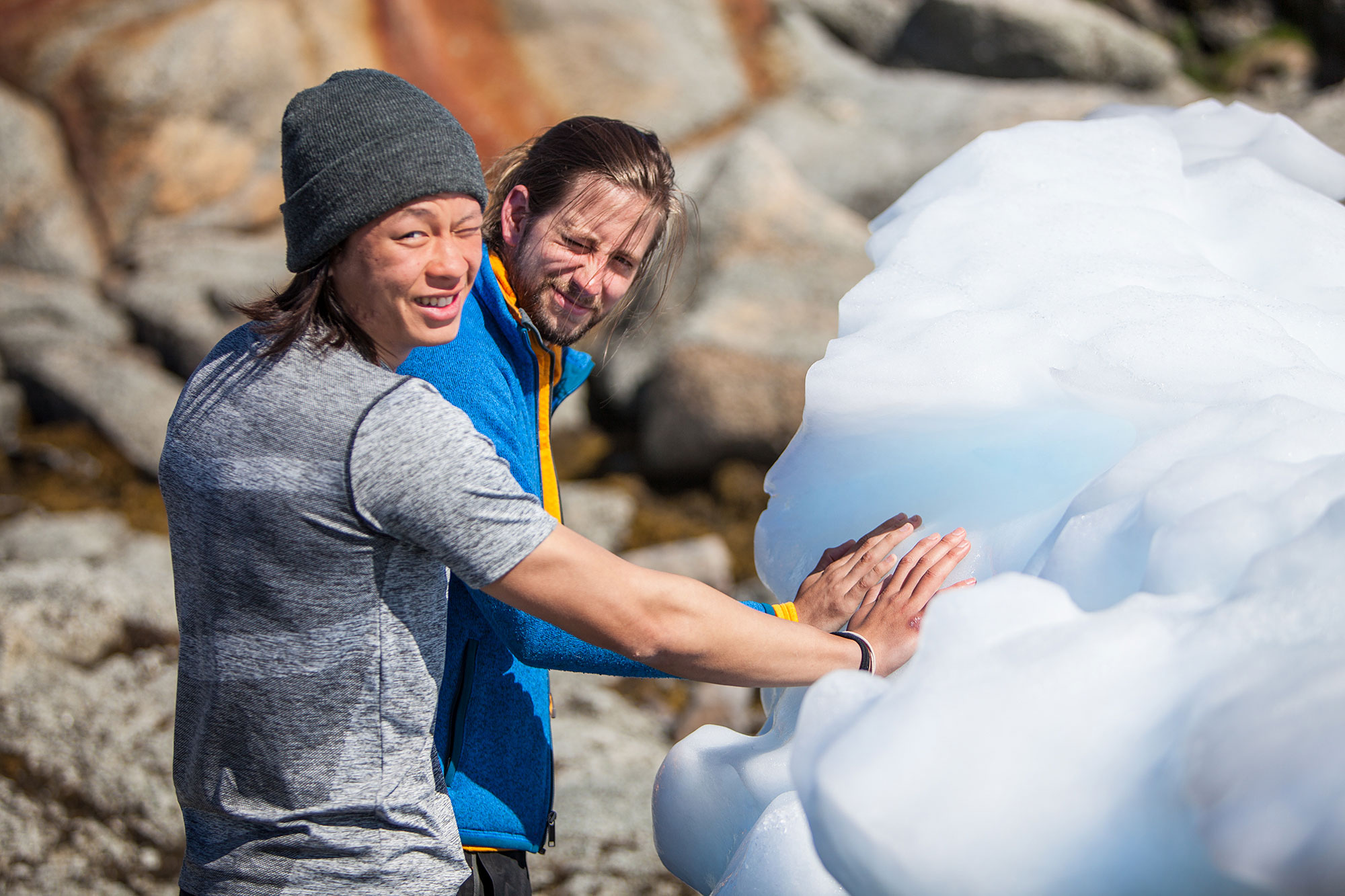 The Hands on Iceberg Challenge, Greenland