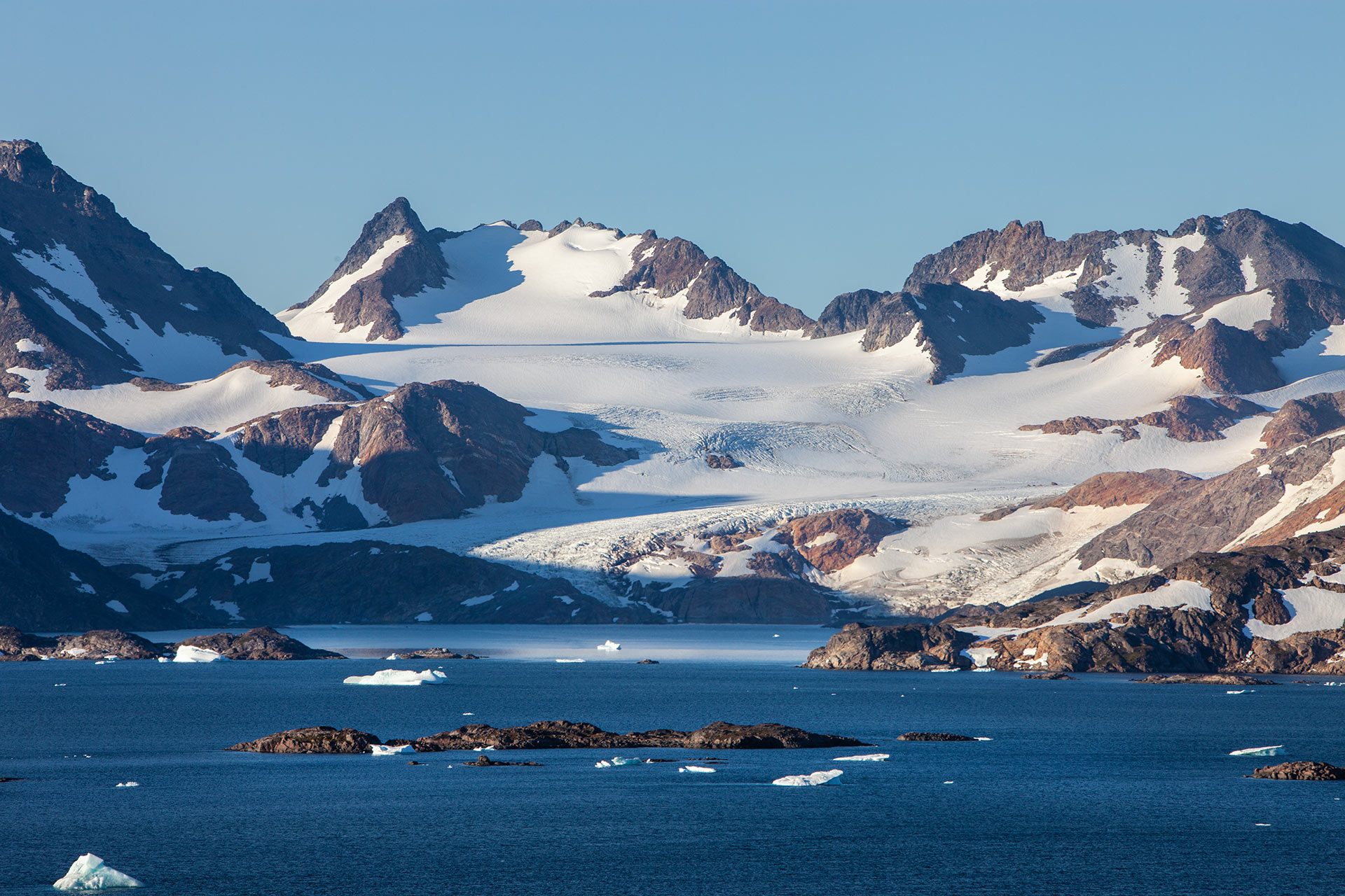 Apusiaajik Island and Glacier