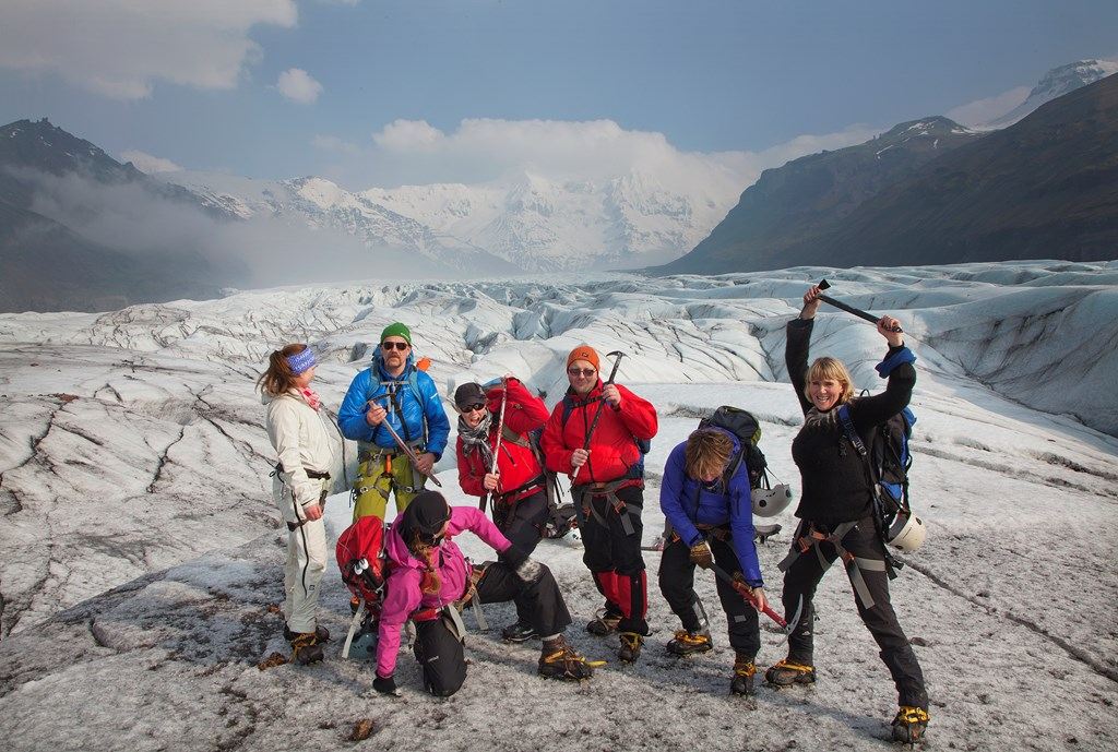 Glacier Walk With Icelandic Mountain Guides